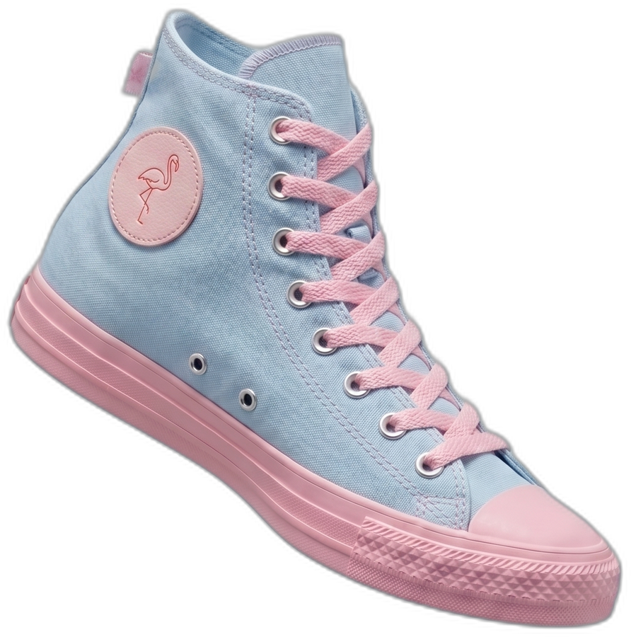 Sneaker Bleu Pastel